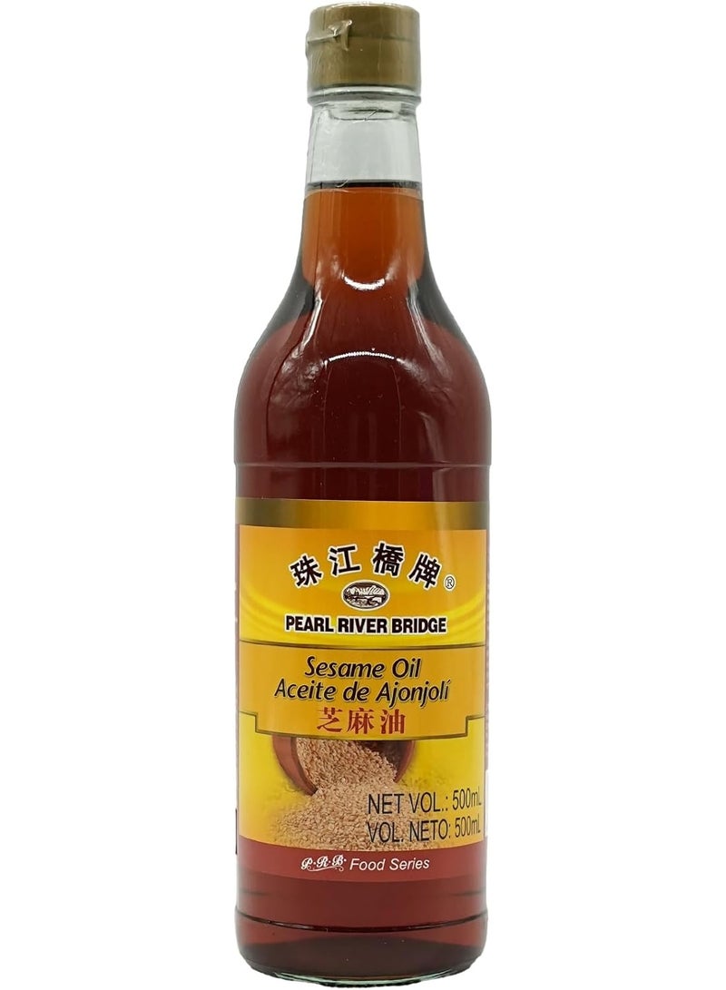 Pearl River Bridge Sesame Oil 500 Ml - Image 1